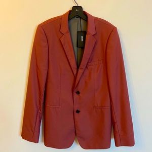 ‼️ Hugo Boss NWT sports coat/blazer in burgundy.